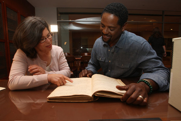 Still of Blair Underwood and Eva Sheppard in Who Do You Think You Are? (2010)