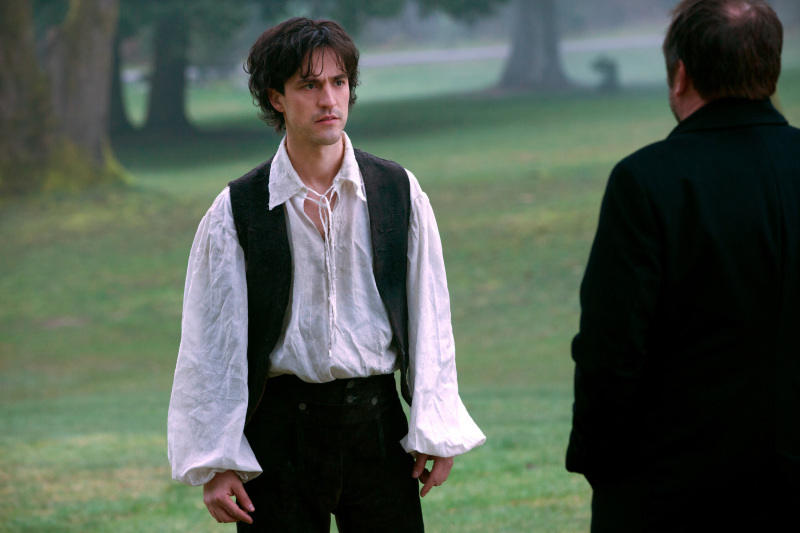 Still of Mark Sheppard and Theo Devaney in Supernatural (2005)