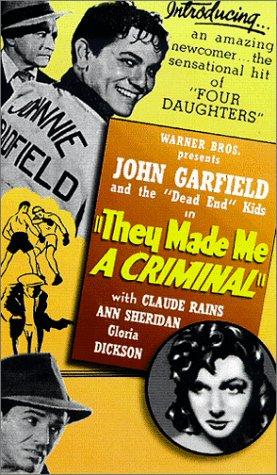 Claude Rains, John Garfield and Ann Sheridan in They Made Me a Criminal (1939)