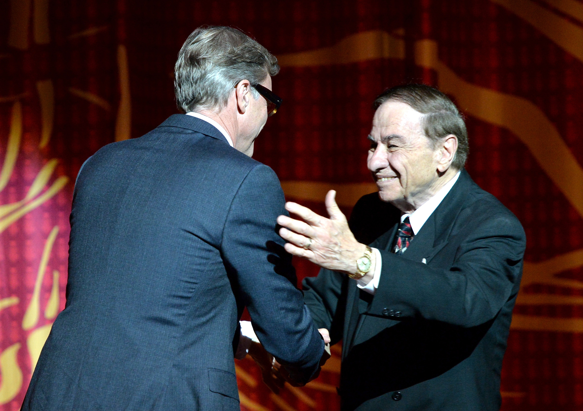 John Lee Hancock and Richard Sherman at event of Isgelbeti pona Benksa (2013)