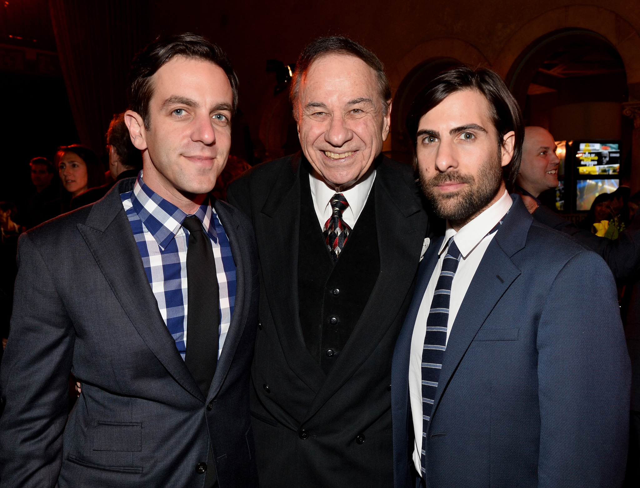 Jason Schwartzman, Richard Sherman and B.J. Novak at event of Isgelbeti pona Benksa (2013)