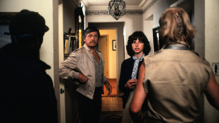 Robin Sherwood and Charles Bronson in Death Wish 2.