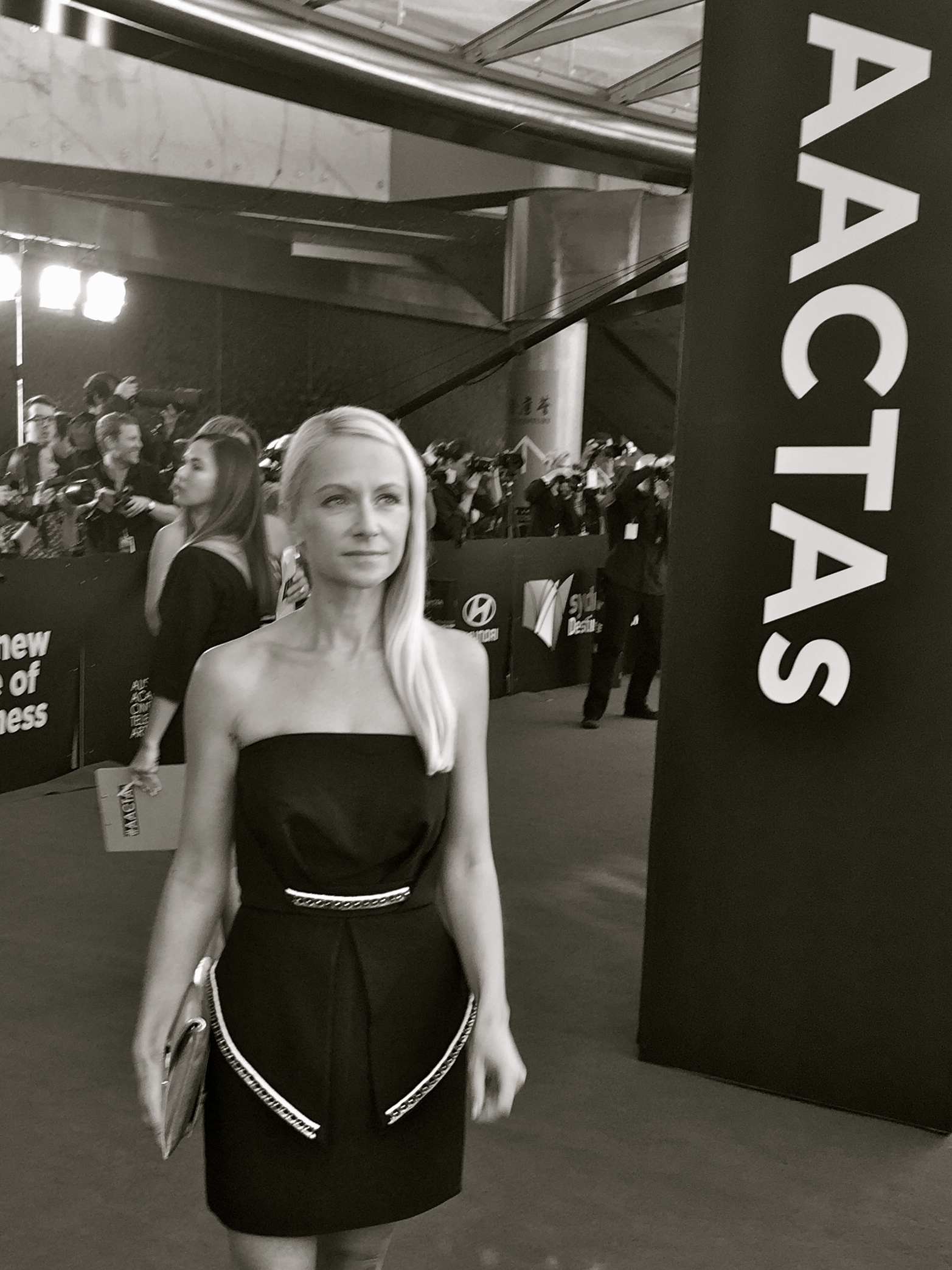 Elizabeth Shingleton at the 2015 AACTA Awards.