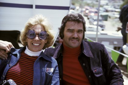 Burt Reynolds and Dinah Shore 1974 ©1978 David Sutton