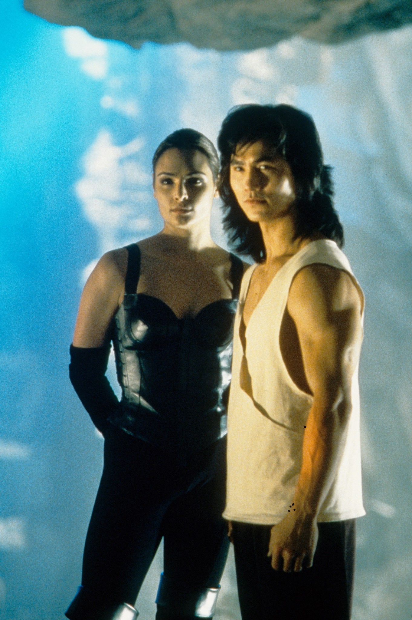 Still of Talisa Soto and Robin Shou in Mortal Kombat (1995)