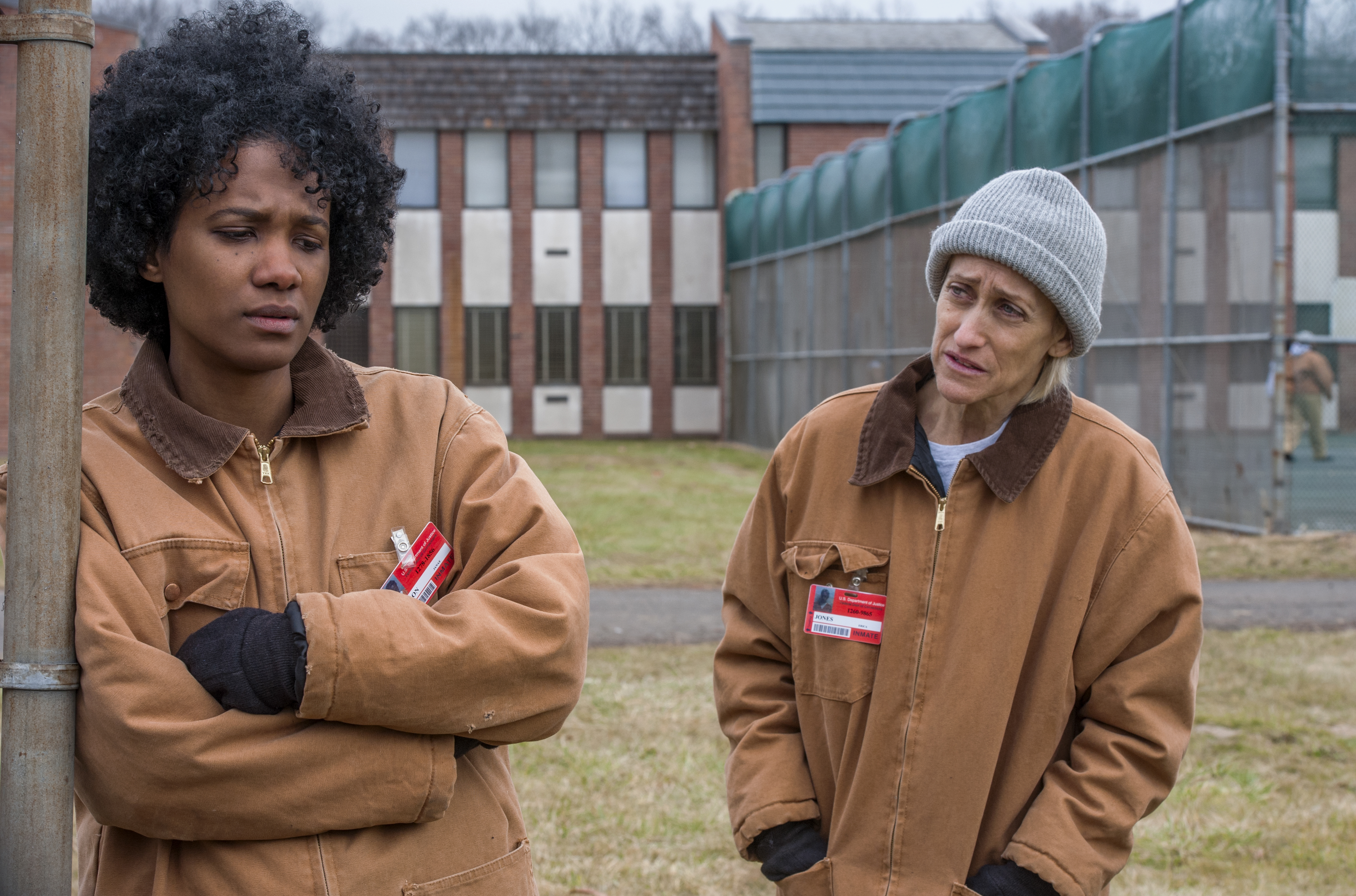 Still of Constance Shulman and Vicky Jeudy in Orange Is the New Black (2013)