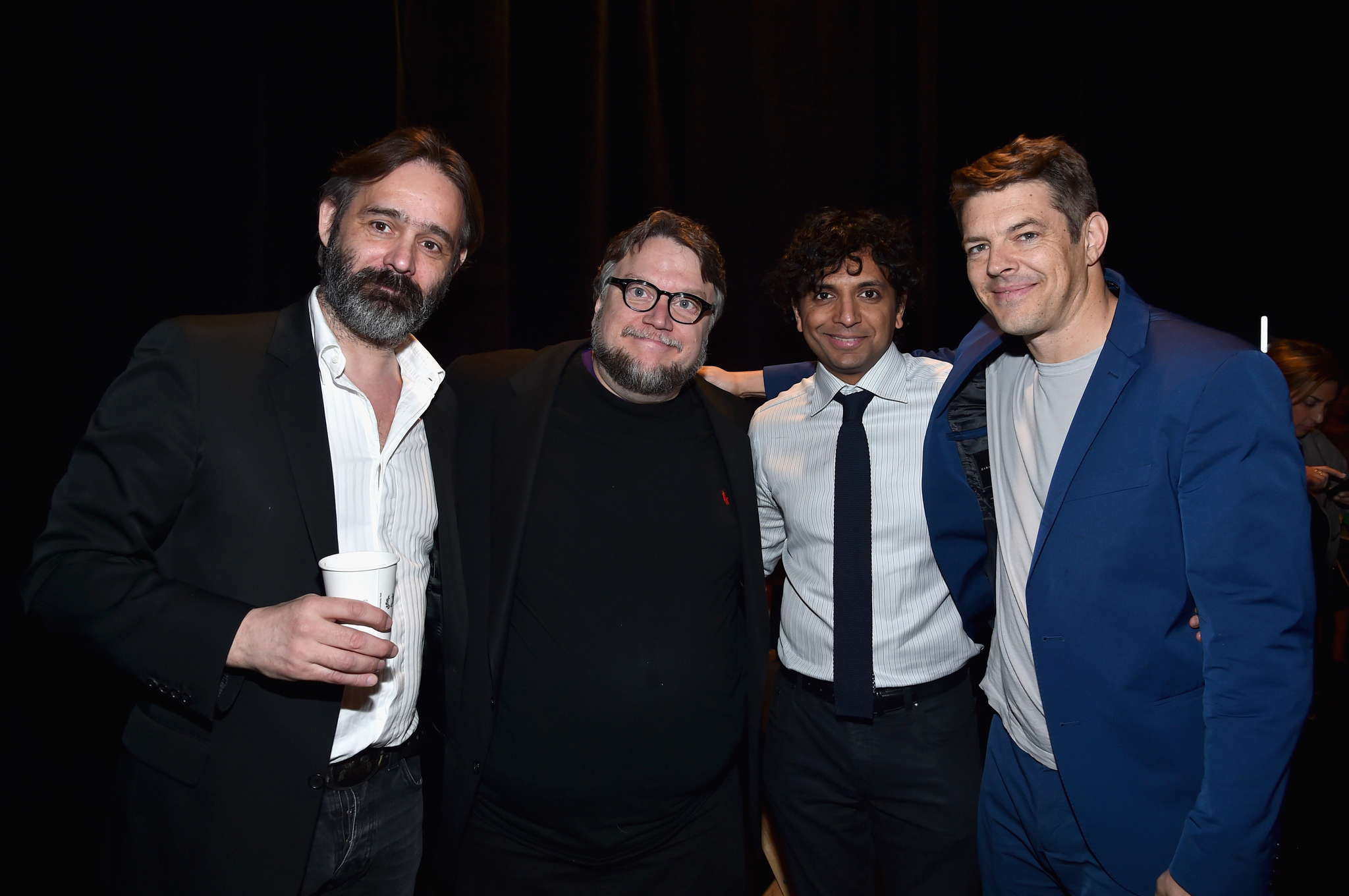 Jason Blum, Baltasar Kormákur, M. Night Shyamalan and Guillermo del Toro