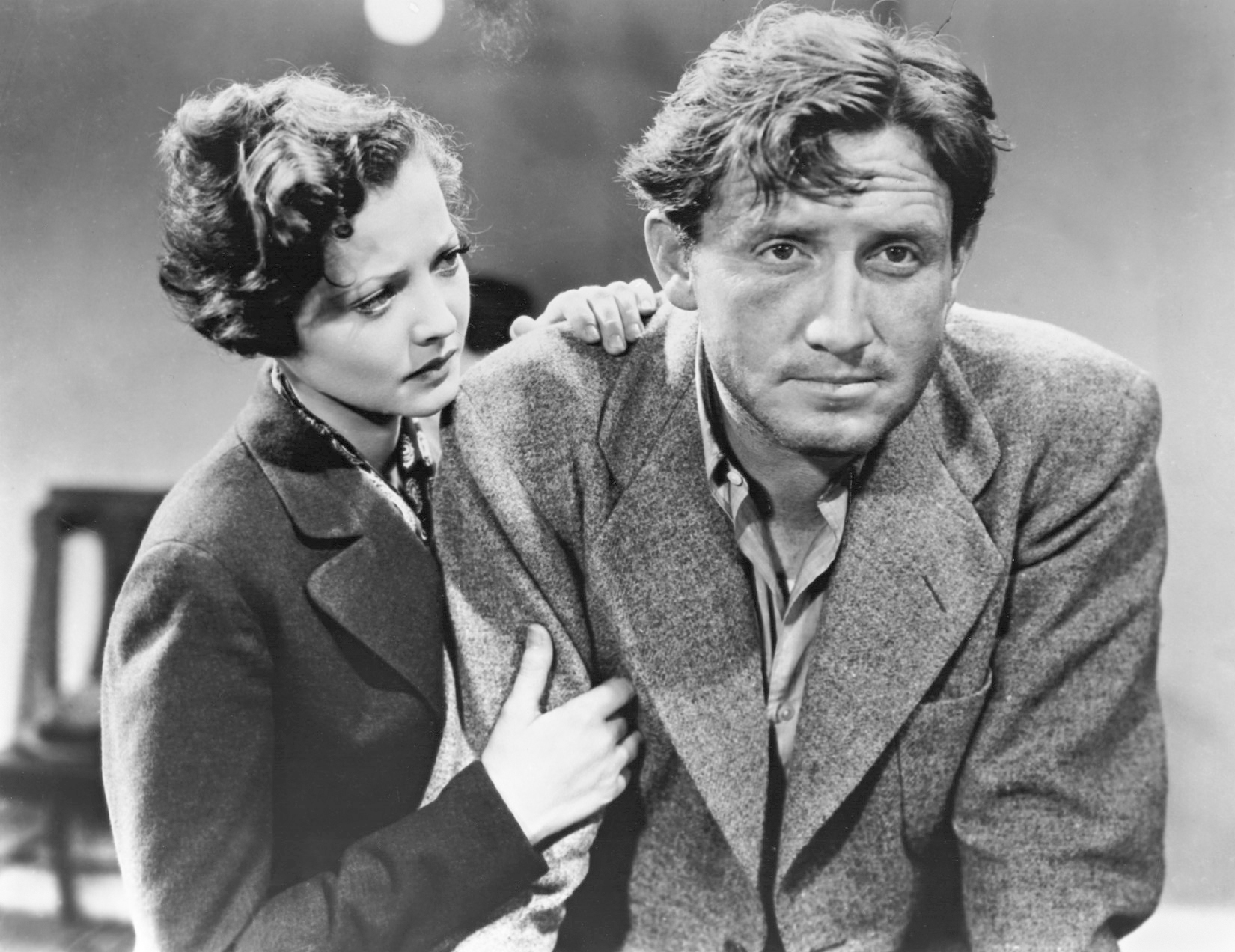 Still of Spencer Tracy and Sylvia Sidney in Fury (1936)