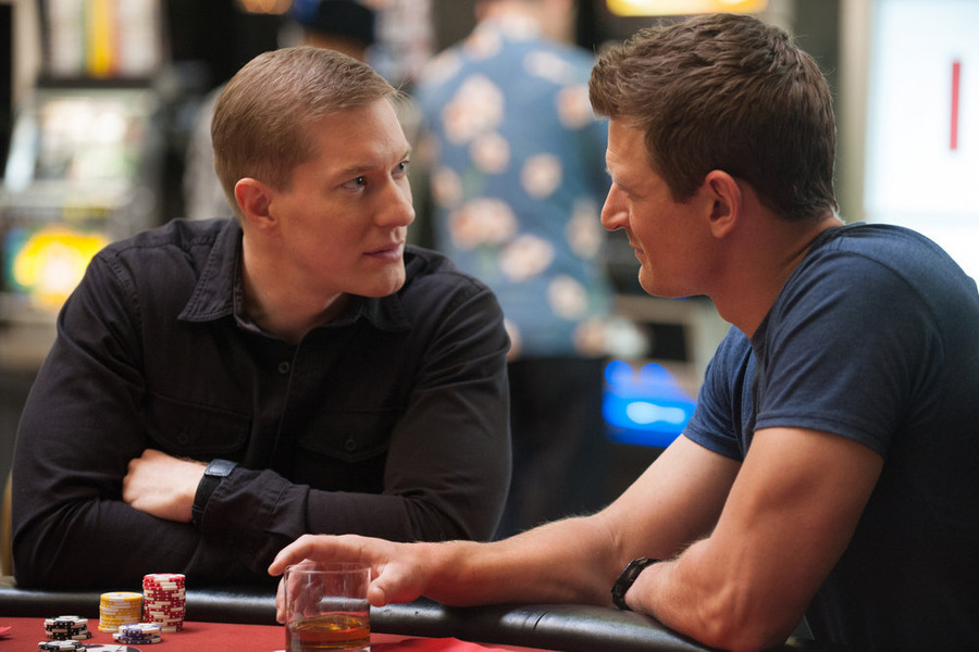 Still of Joseph Sikora and Philip Winchester in The Player (2015)