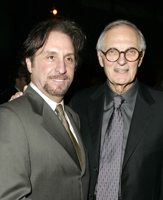 Alan Alda and Ron Silver