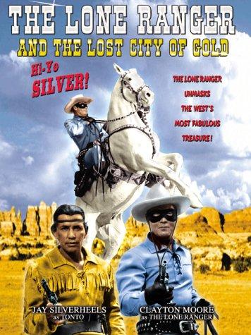 Clayton Moore and Jay Silverheels in The Lone Ranger and the Lost City of Gold (1958)