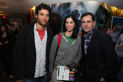 Steve Carell, Sarah Silverman and Josh Radnor