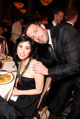 Ben Affleck and Sarah Silverman