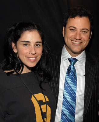 Jimmy Kimmel and Sarah Silverman