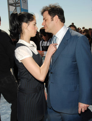 Jimmy Kimmel and Sarah Silverman