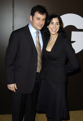 Jimmy Kimmel and Sarah Silverman