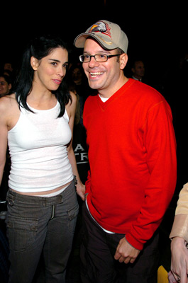 David Cross and Sarah Silverman