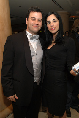 Jimmy Kimmel and Sarah Silverman