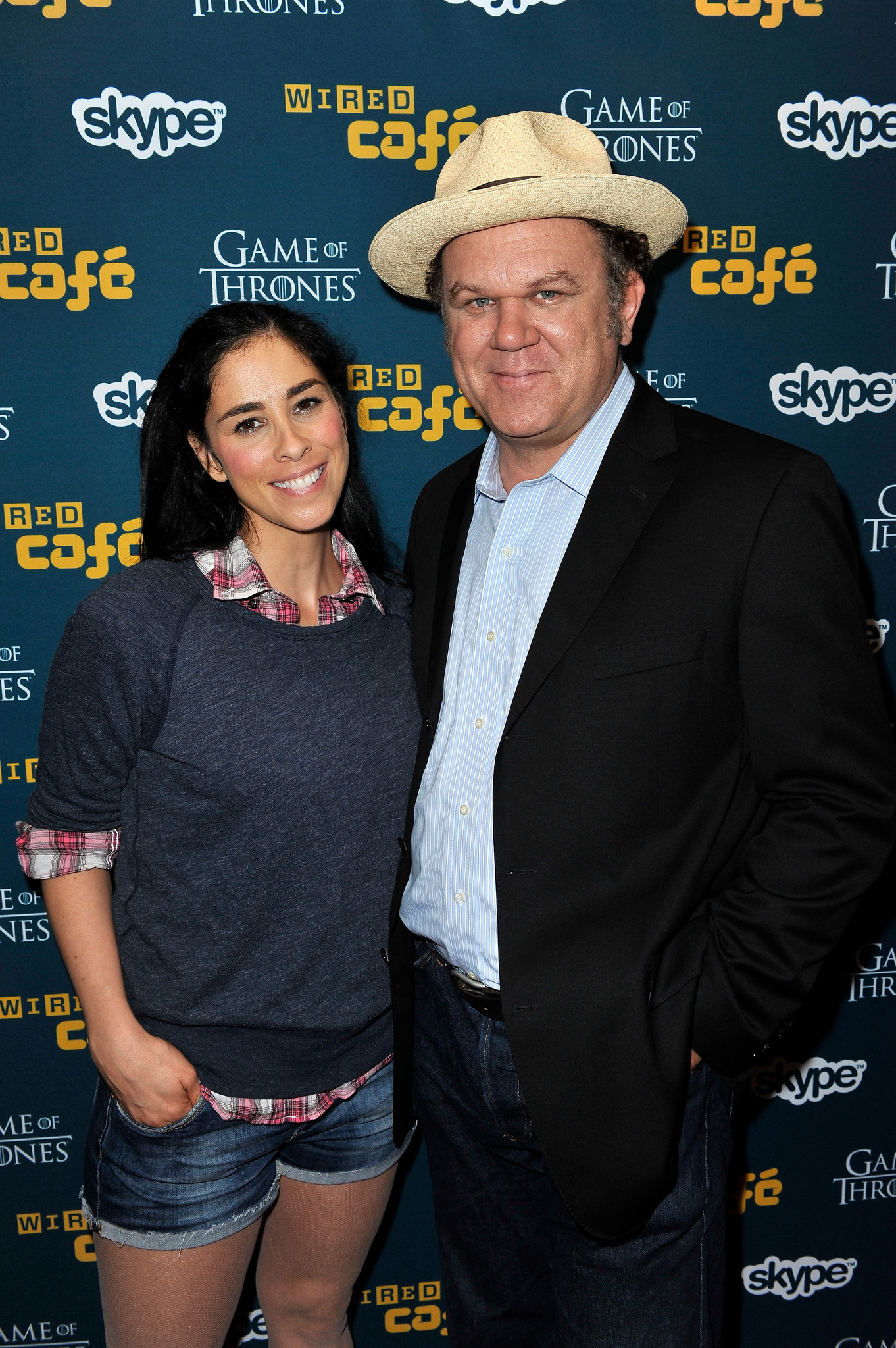 John C. Reilly and Sarah Silverman