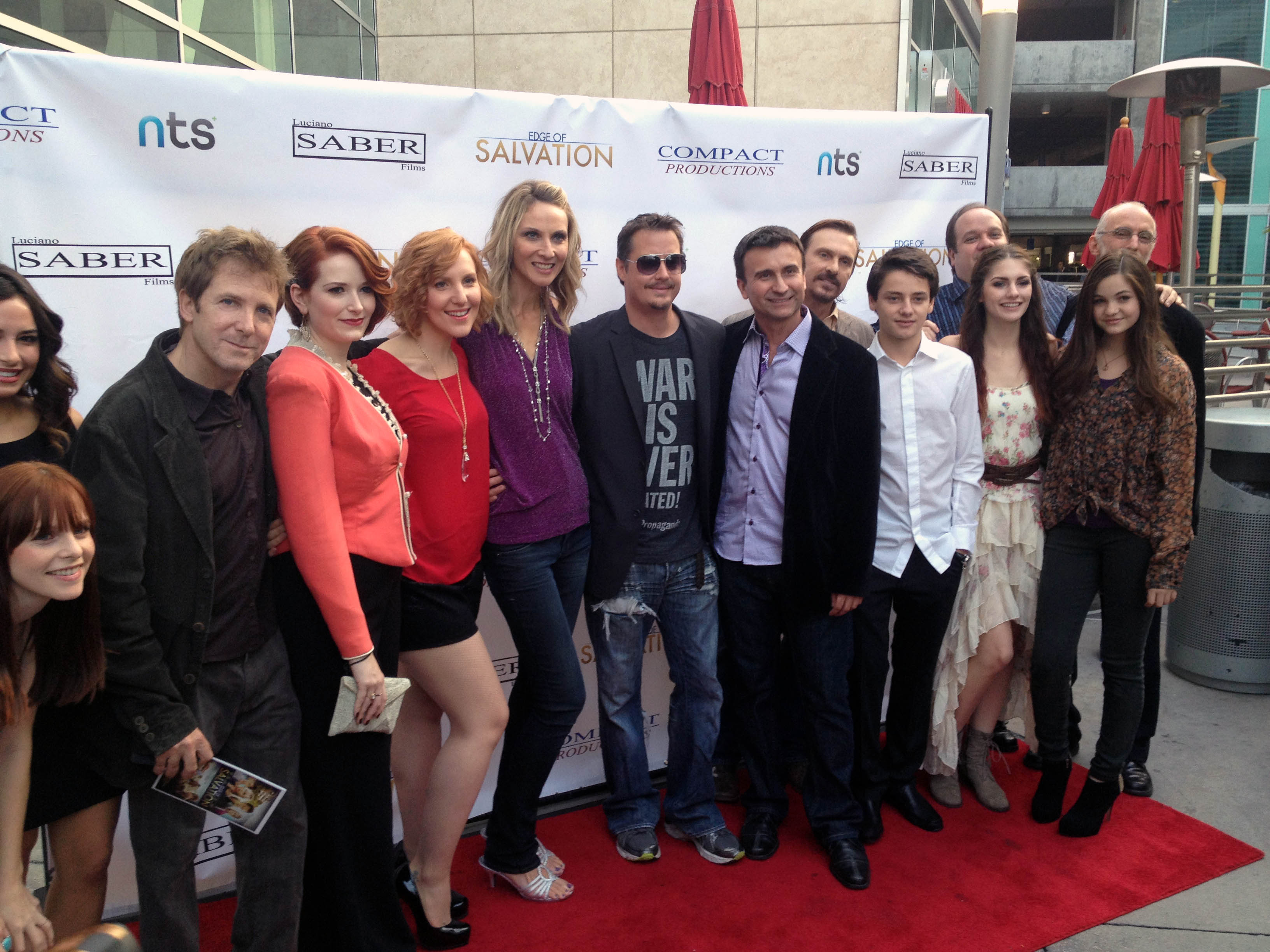 Gene Silvers with cast of 