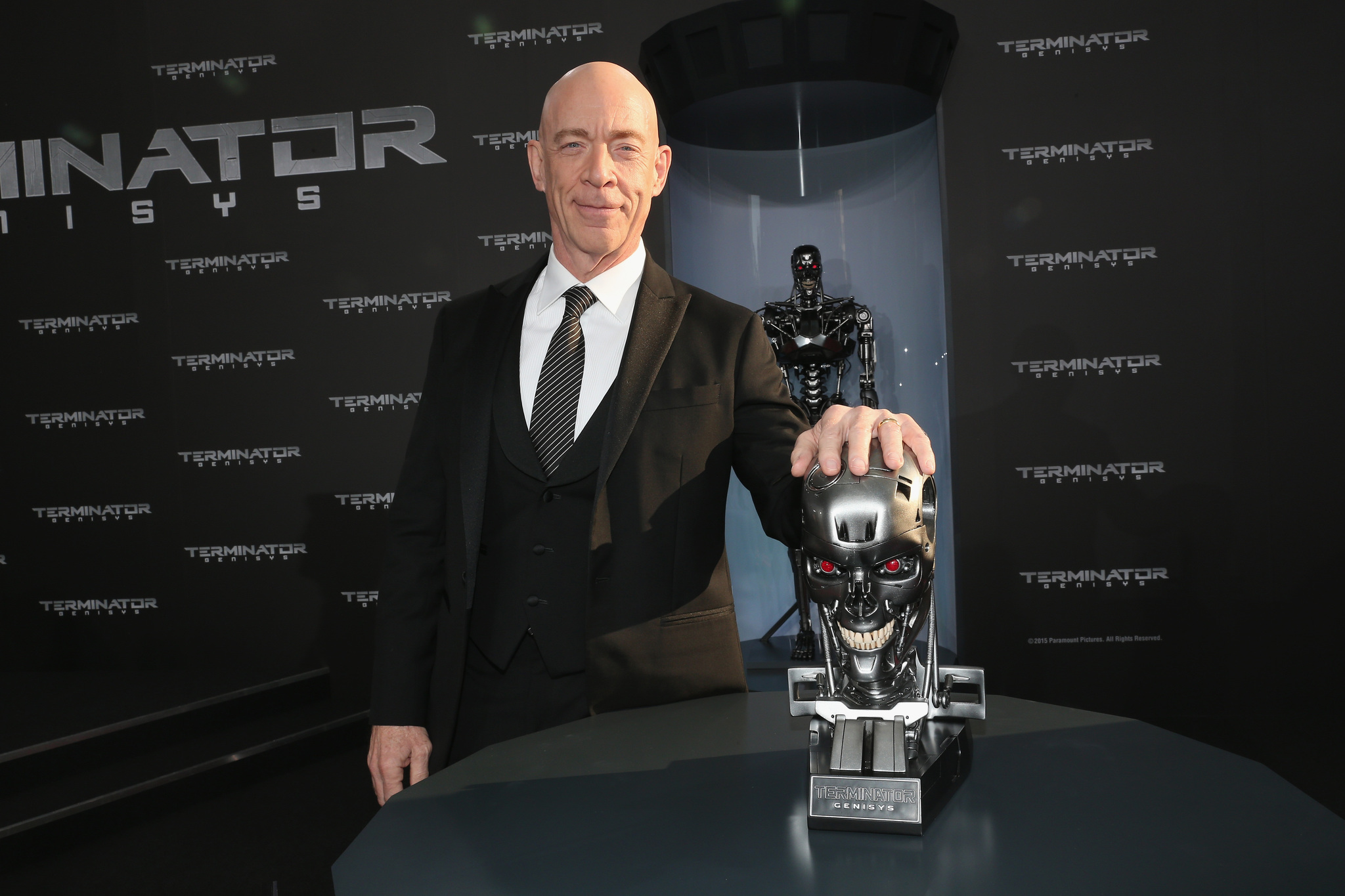 J.K. Simmons at event of Terminator Genisys (2015)