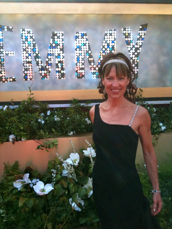 Trisha Simmons on the Red Carpet at The 62nd Primetime Emmy Awards.