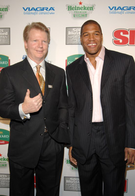 Phil Simms and Michael Strahan