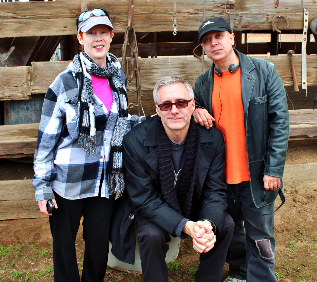 Director Bryan W. Simon with Producers Marjorie Engesser and Christopher Lockhart.