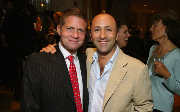 Robert Simonds and Eddie Yablans at the Los Angeles Team Mentoring 9th Annual Summer Soiree Celebration