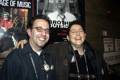 Bennett Singer and Nancy D. Kates at event of P.O.V.: Brother Outsider: The Life of Bayard Rustin (2003)