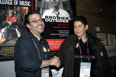 Bennett Singer and Nancy D. Kates at event of P.O.V.: Brother Outsider: The Life of Bayard Rustin (2003)