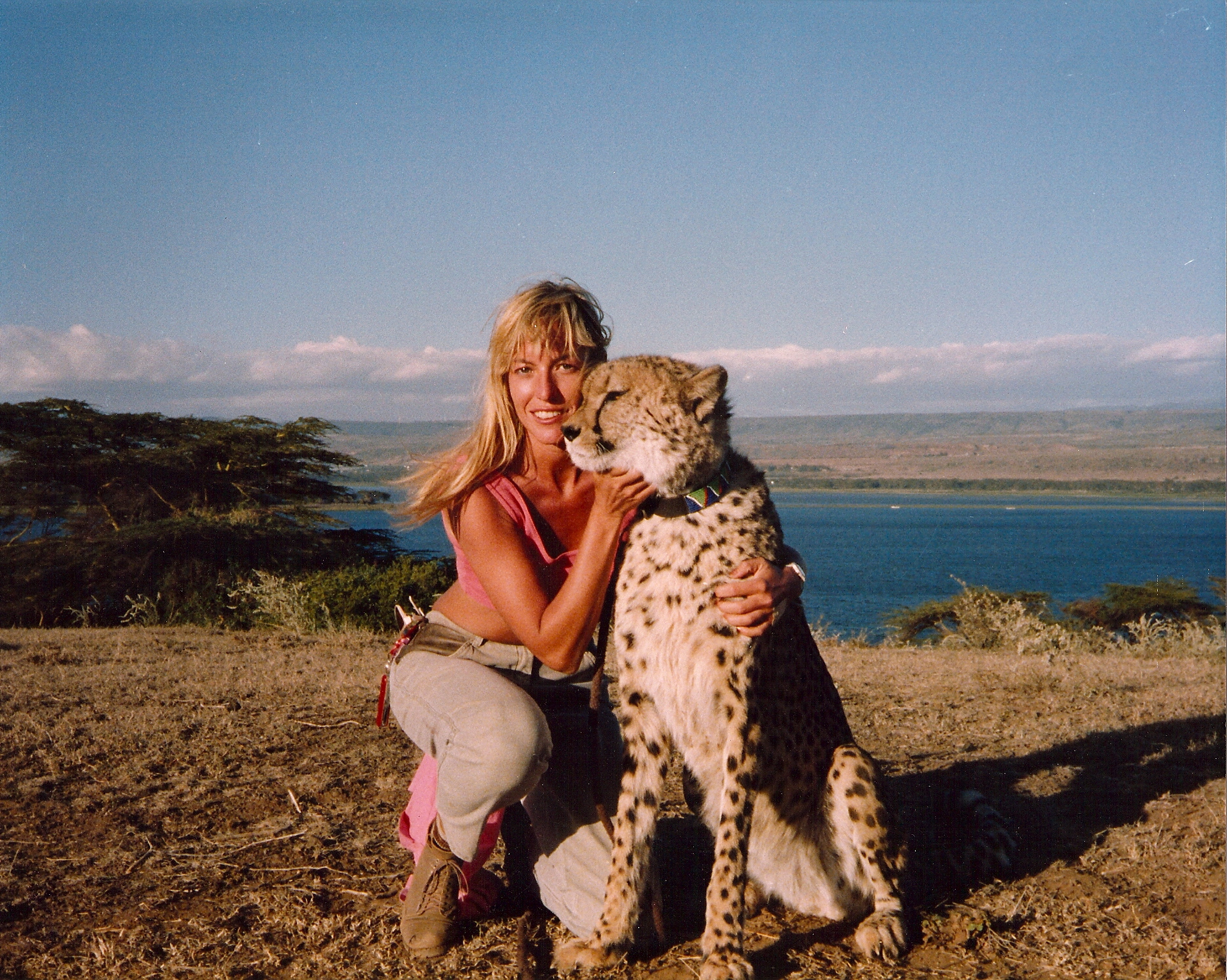 on location in Kenya, Cheetah