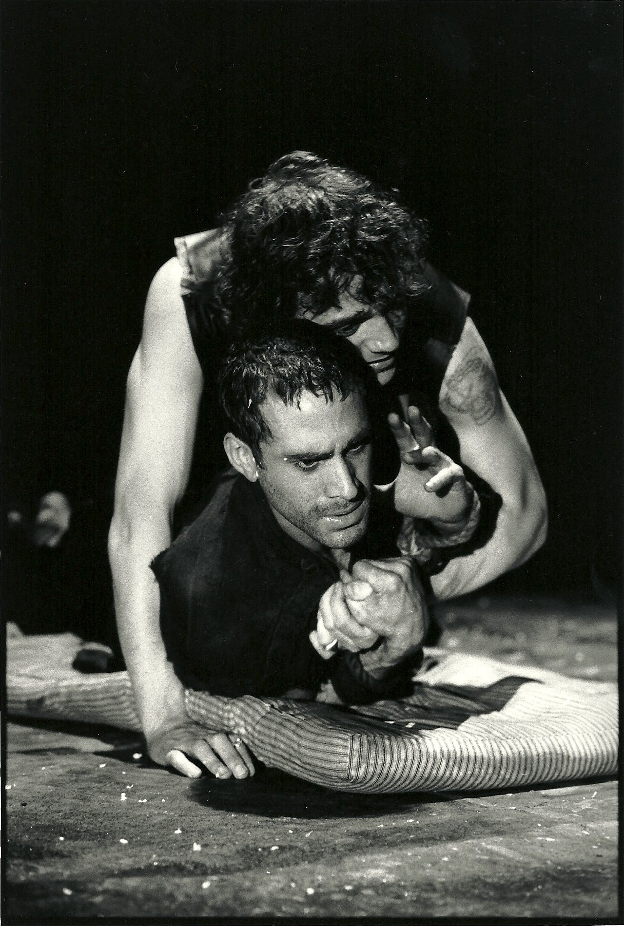 As Lightborne with Joseph Fiennes in 'Edward II' at The Sheffield Crucible Theatre in 2001