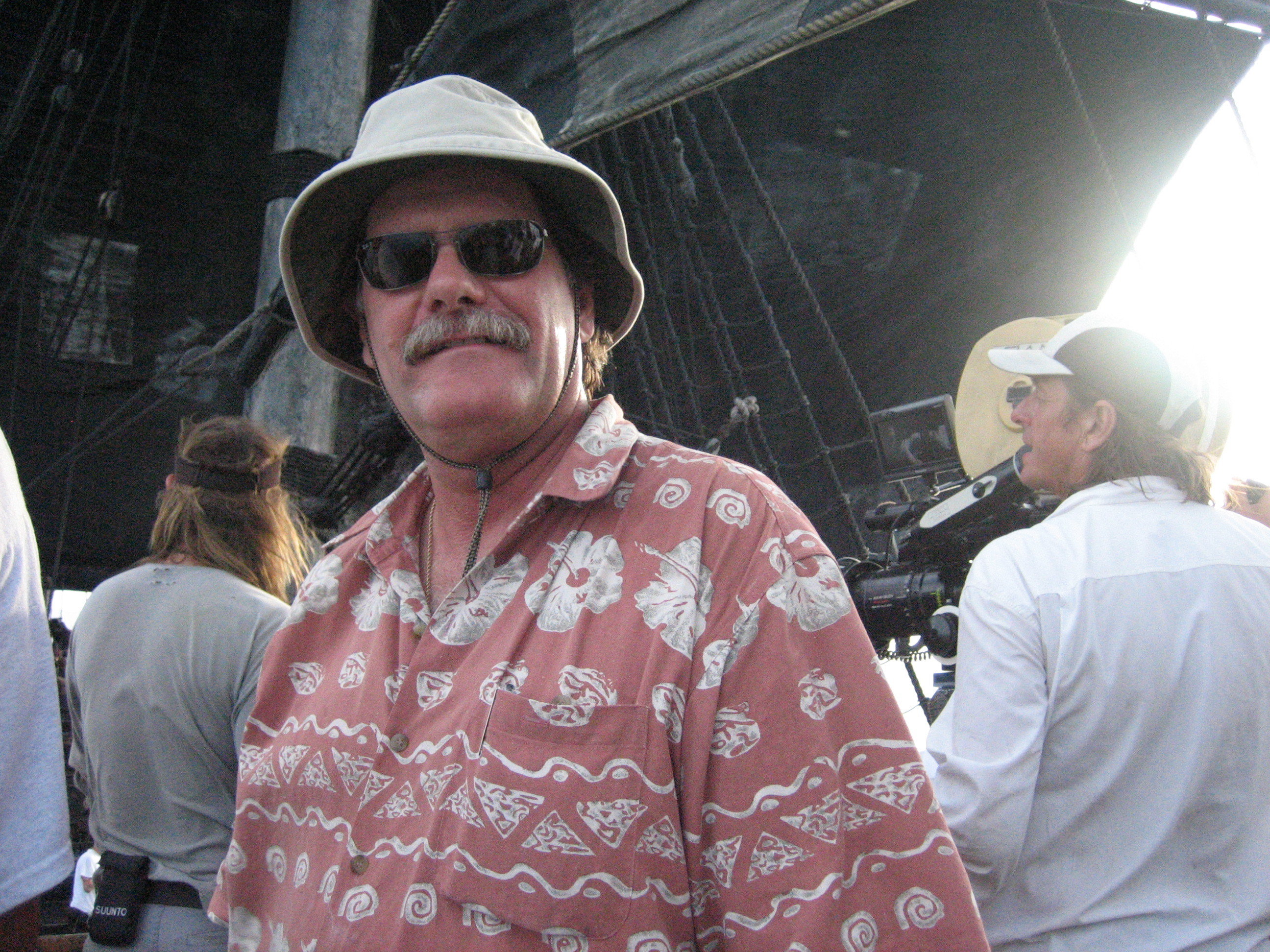 Pirates of the Caribbean, filming on the Black Pearl, Grand Bahama