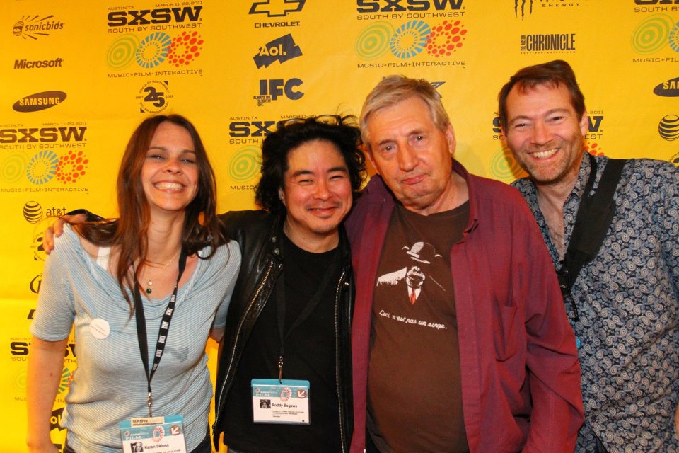 Karen Skloss, Roddy Bogawa, Storm Thorgerson and Rupert Truman at SXSW