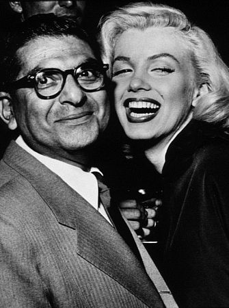 M. Monroe & Sidney Skolsky. c. 1952