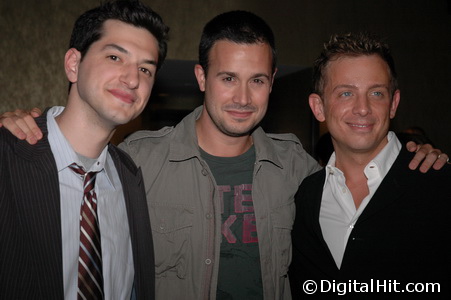 Ben Schwartz, Freddie Prinze Jr. and Jeff Skowron at the New York City Serenade premiere at the 32nd Toronto International Film Festival