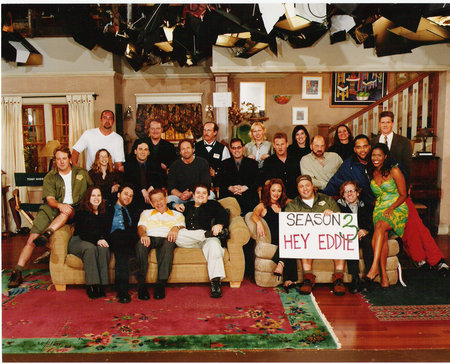 Season 3 cast, producers and writers of 'The King of Queens'.