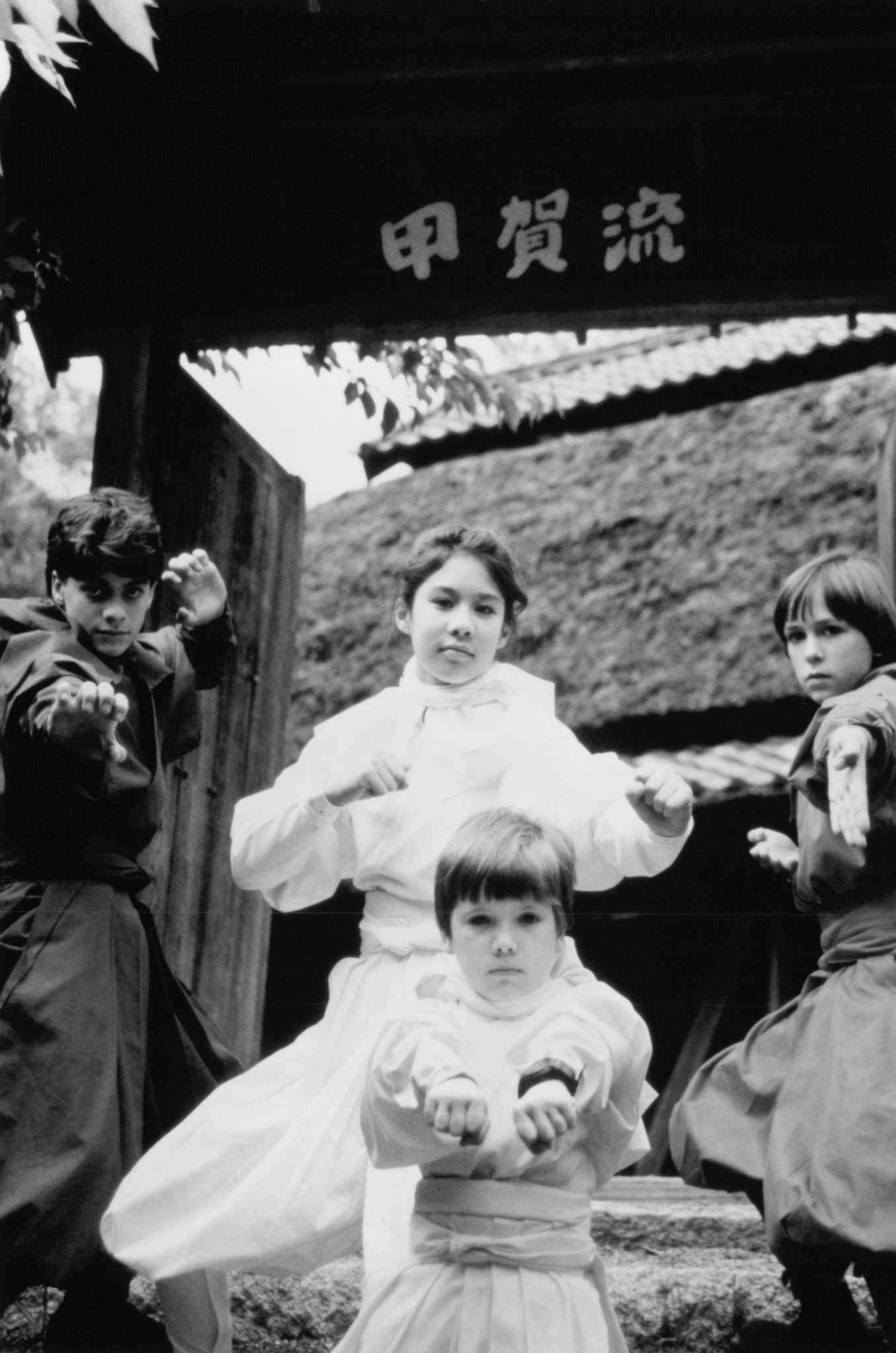 Still of J. Evan Bonifant, Sean Fox, Caroline Junko King and Max Elliott Slade in 3 Ninjas Kick Back (1994)