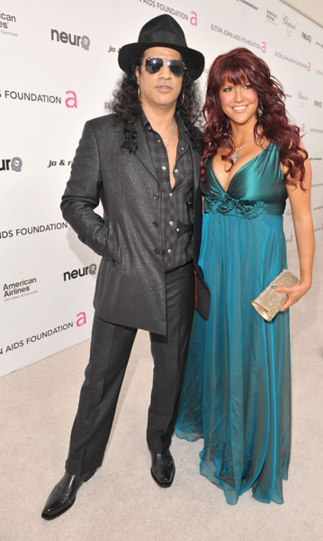 Slash at event of The 82nd Annual Academy Awards (2010)