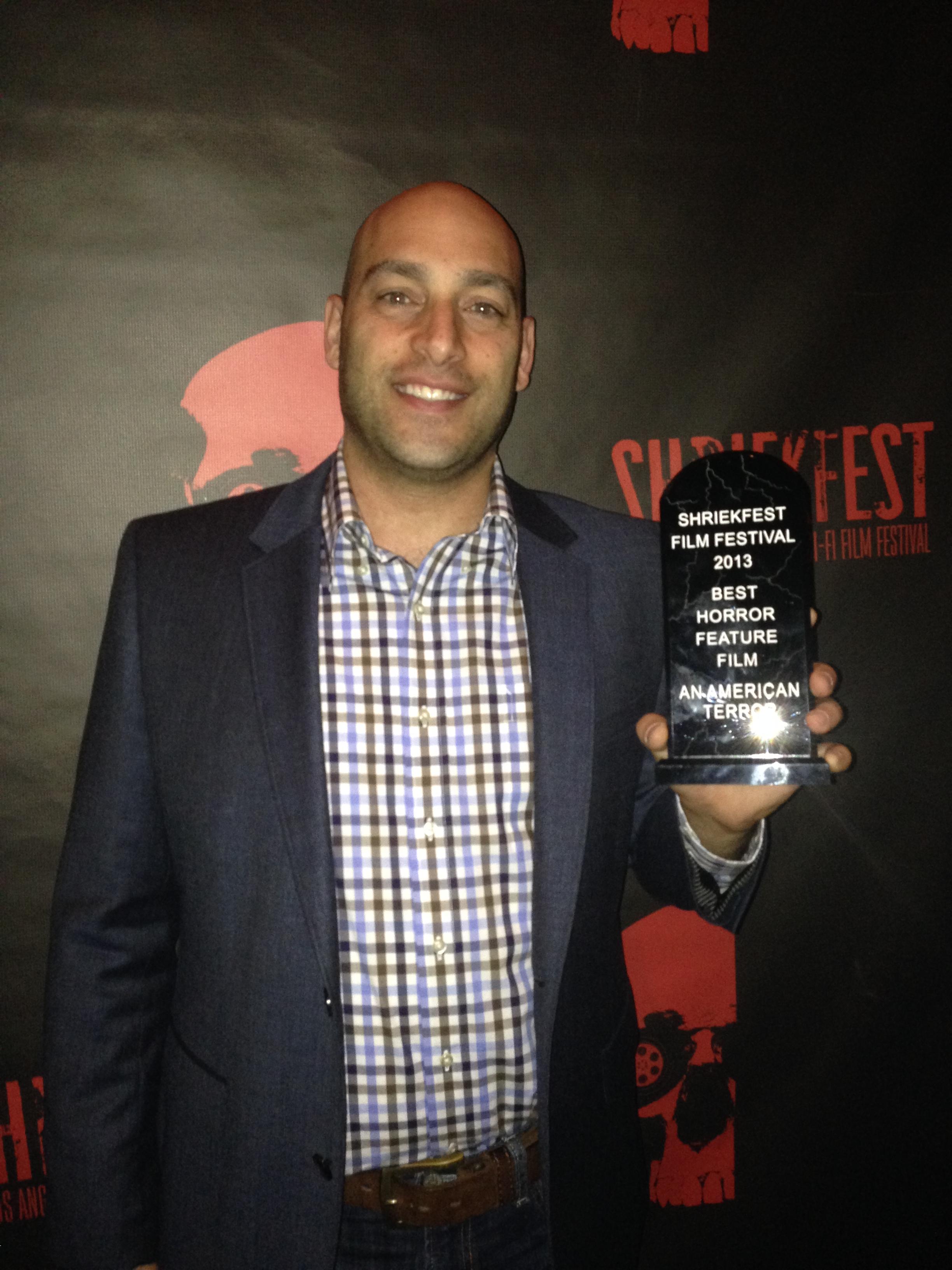 Sam Sleiman, Best Horror Feature Film award.