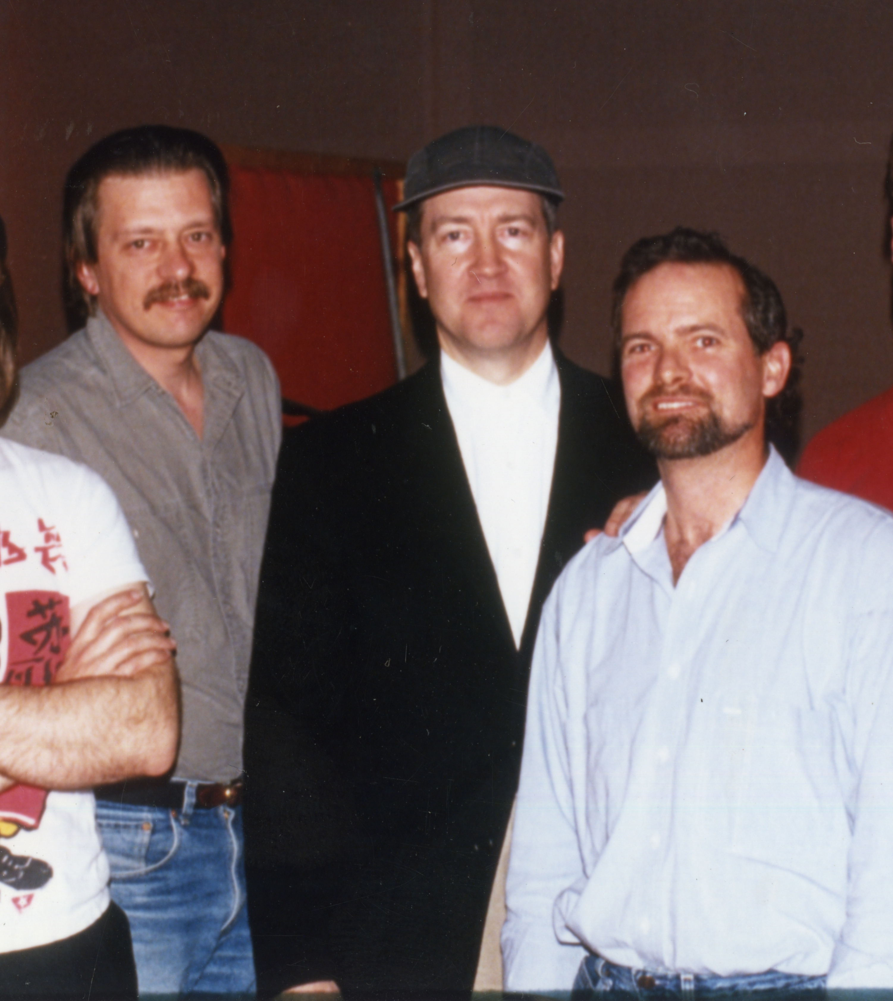 David Slusser, David Lynch (co-composers), Bill Fairbanks (bass) Twin Peaks: Fire Walk With Me recording session