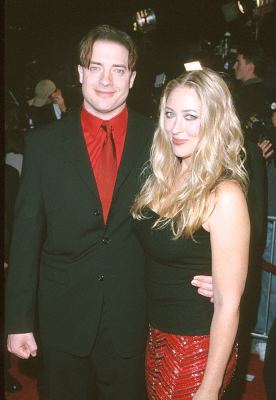 Brendan Fraser and his wife, Afton Smith