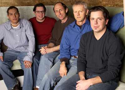 David Morse, David Cale, Alex Smith, Andrew J. Smith and Eddie Spears at event of The Slaughter Rule (2002)