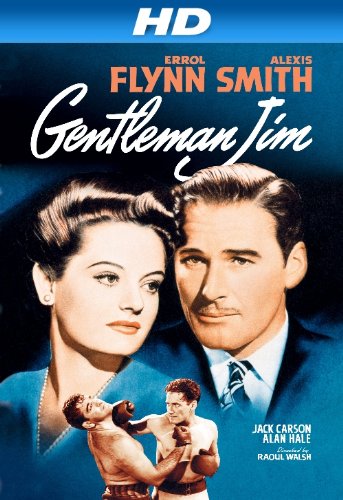 Errol Flynn and Alexis Smith in Gentleman Jim (1942)