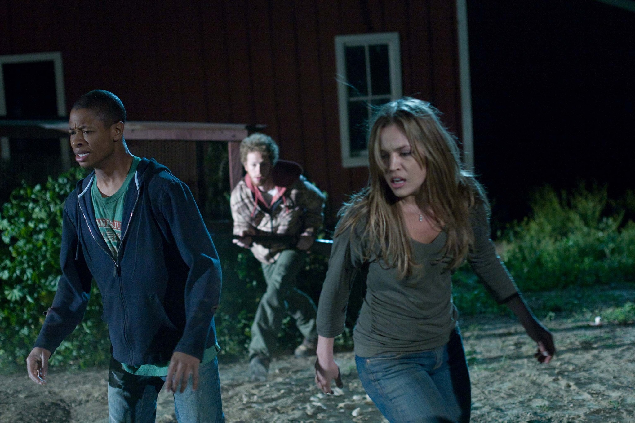 Still of Agnes Bruckner and Arjay Smith in Vacancy 2: The First Cut (2008)