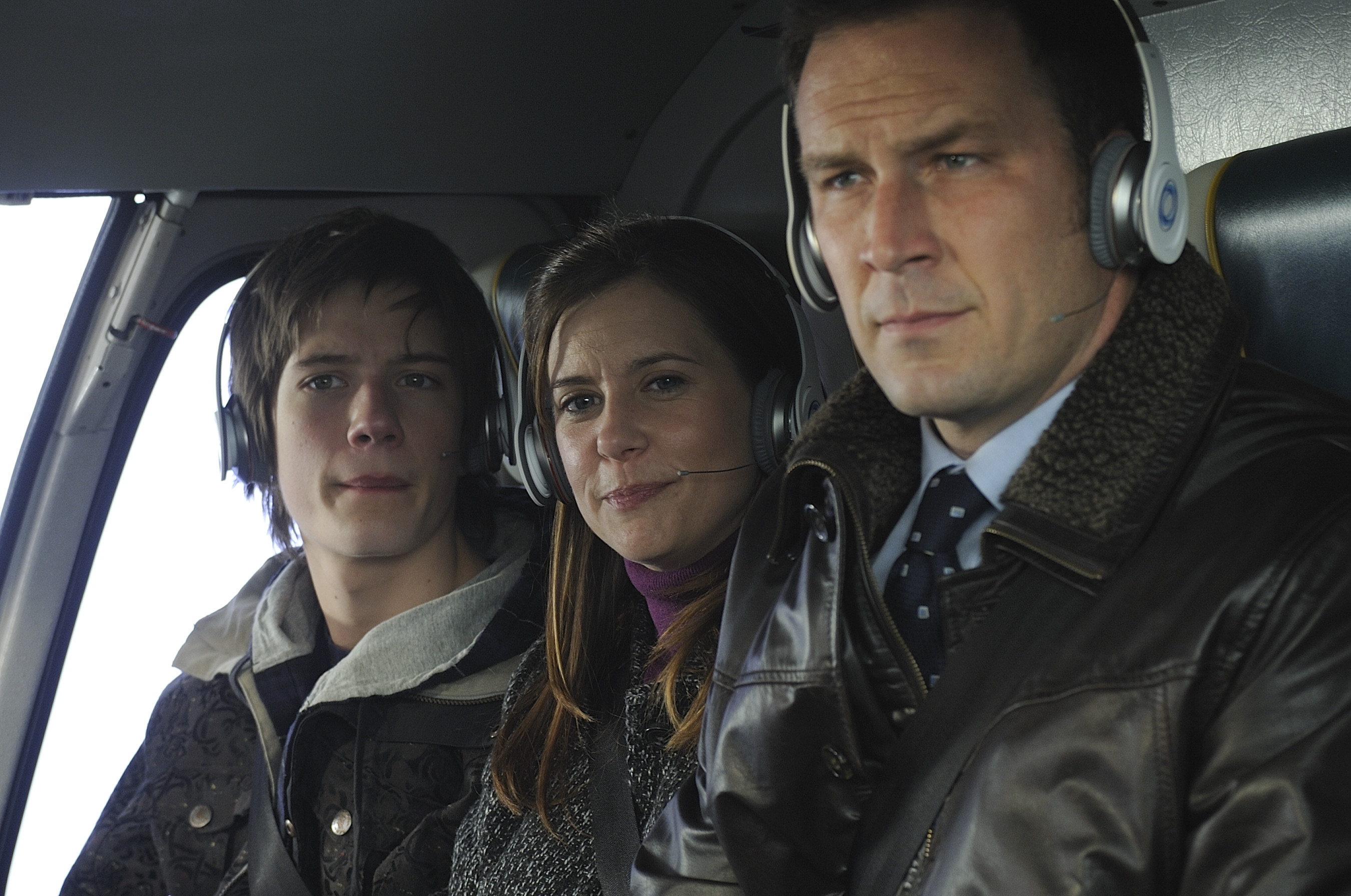 Still of Justin Kelly, Kellie Martin and Brady Smith in The Jensen Project.