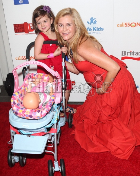 Christie Lynn Smith with daughter Abby Ryder Fortson at the 2nd Annual Red CARpet Event - Arrivals, SLS Hotel / Beverly Hills, CA 09/08/2012