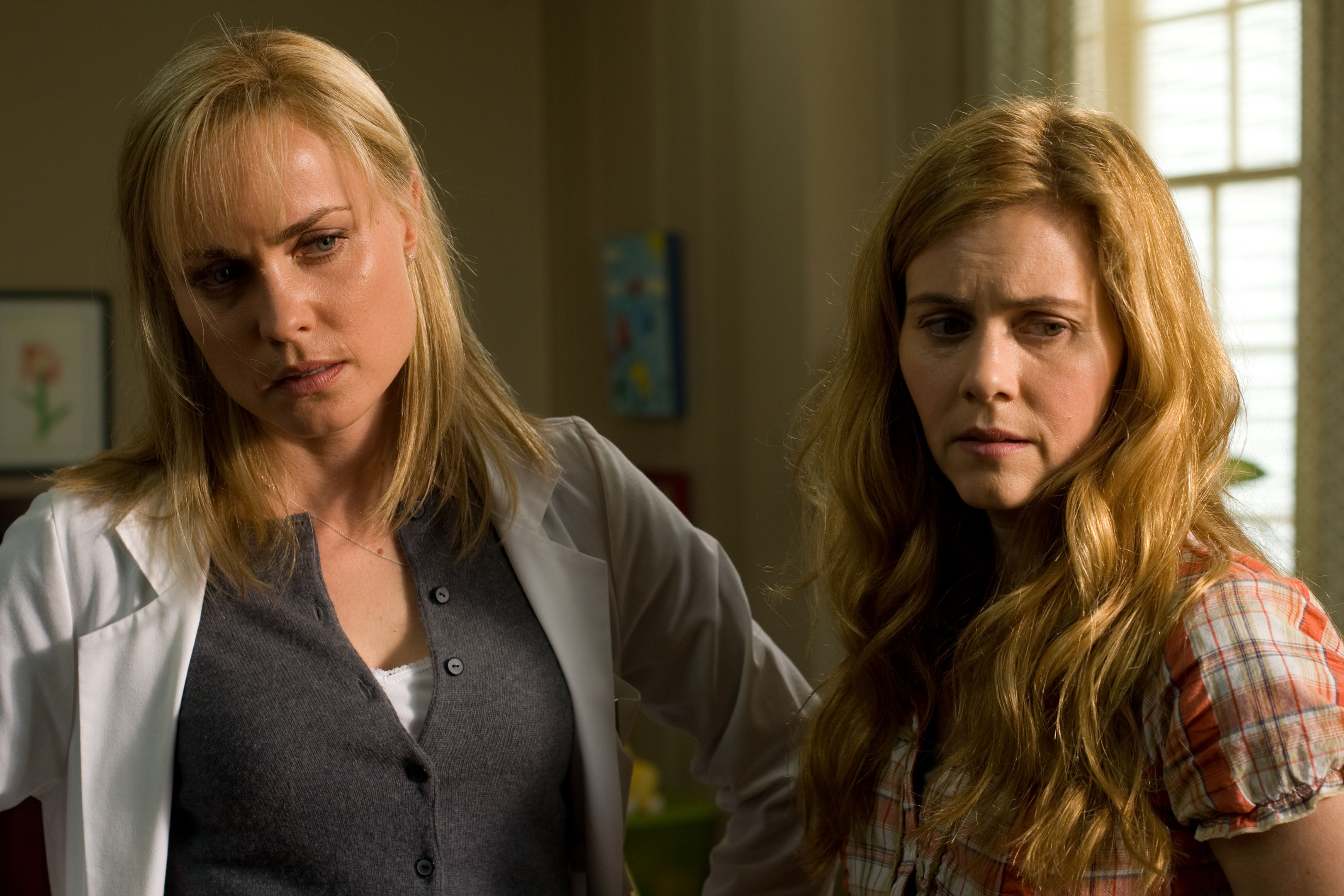 Radha Mitchell and Christie Lynn Smith in The Crazies (2010)