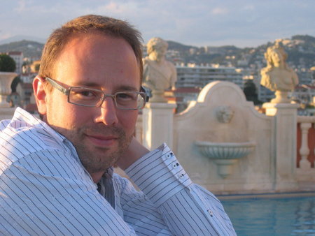 David Scott Smith in Cannes, 2005